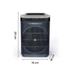 Chauffage soufflant 2400w noir rowenta so6551f0