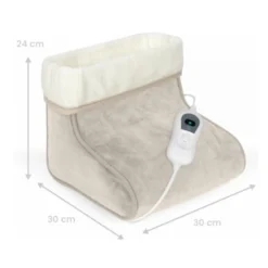 Chauffe pieds 100w gris livoo dos220c