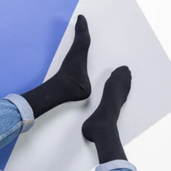 Chaussettes en bambou noir