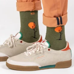 Chaussettes à motifs saguaro