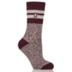 Chaussettes originales unisexe Heat Holders 37/42 Bordeaux