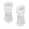Chaussettes - petit coeur blanc 0 6 mois