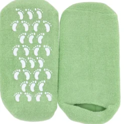 Chaussettes spa hydratantes vertes
