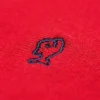 Chaussettes unies rouge grenade