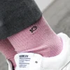 Chaussettes vintage rose