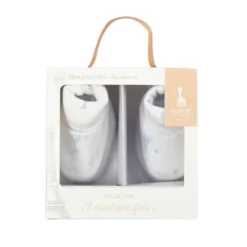 Chaussons blanc 1 3 mo