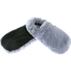 Chaussons chauffants lavande