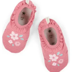 Chaussons de bain dreamy pink rose (pointure 19-20)
