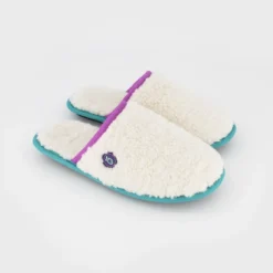 Chaussons en sherpa violet t38-39