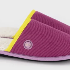 Chaussons en velours rose t36-37