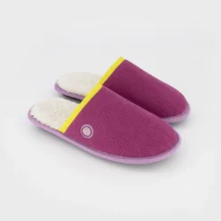 Chaussons en velours rose t36-37