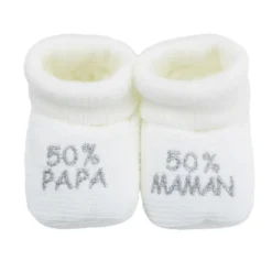 Chaussons naissance - message : 50% mam