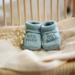 Chaussons naissance - message : 50% mam