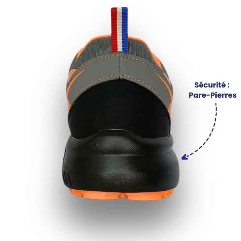Chaussures de marche ultra-légères unisexe voxor go orange gris 42