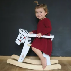 Cheval à bascule bois evolutif +18 mois