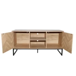 Chevron buffet 2 portes et 2 niches