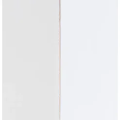 Chiffonnier 6 tiroirs bronze bois blanc