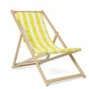 Chilienne matelassée jaune Dolce Vita made in France bois certifié FSC®