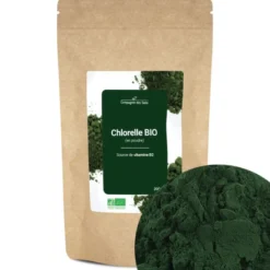 Chlorelle bio - 200g (en poudre) - source de vitamine b2