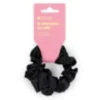Chouchou pure soie certifiée Noir