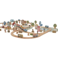 Circuit de train xxl en bois