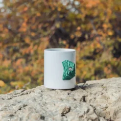 Climbing mug – tasse avec prise d’escalade – green edition