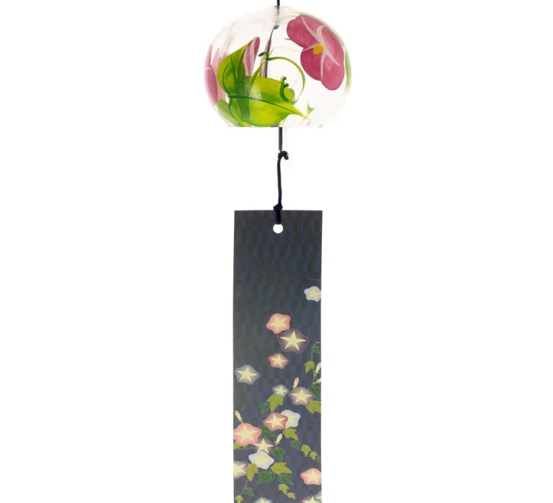 Cloche furin cristal asagao 7cm