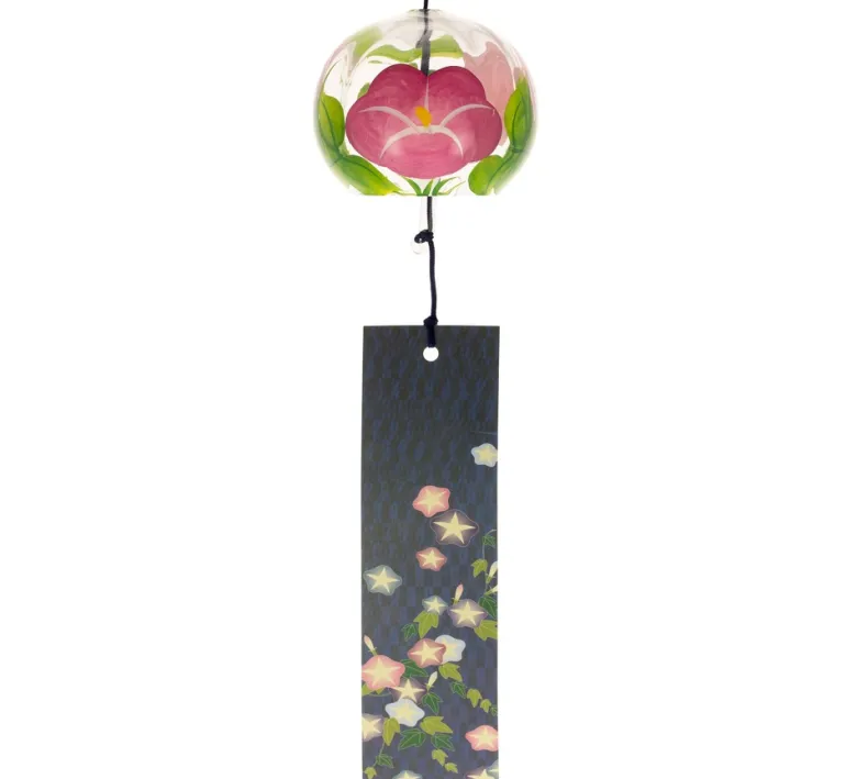 Cloche furin cristal asagao 7cm