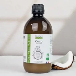 Coco bio - huile végétale contenance - eco-recharge 500 ml