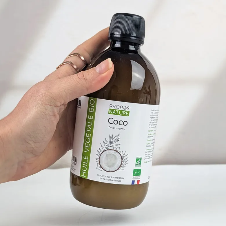 Coco bio - huile végétale contenance - eco-recharge 500 ml