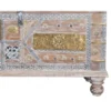 Coffre bronze bois marron - décoration