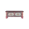 Coffre bronze bois multicolore -