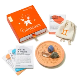 Coffret astro lithothérapie Gémeaux