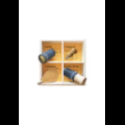 Coffret bois 4 appeaux manipulés