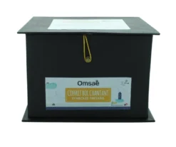 Coffret bol chantant bordeaux 12 cm