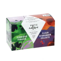 Coffret bougies Figue et Oranger