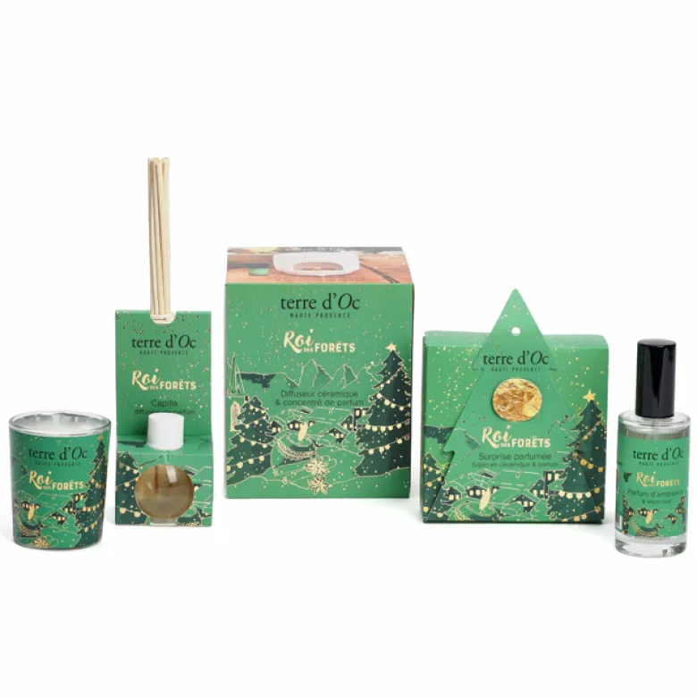 Coffret brûle-parfum Roi des forêts