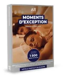 Coffret cadeau all accor - moments d'exception