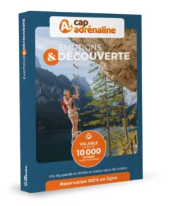 Coffret cadeau capadrénaline - émotions & découverte