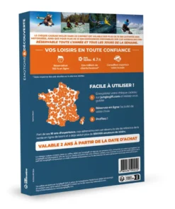 Coffret cadeau capadrénaline - émotions & découverte