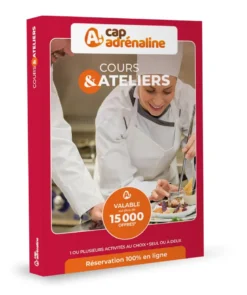 Coffret cadeau capadrénaline - cours & ateliers