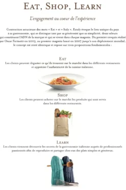 Coffret cadeau eataly - saveurs d'italie