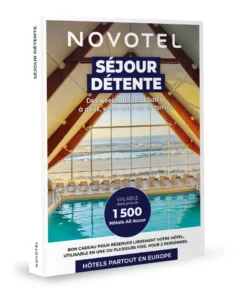Coffret cadeau novotel - séjour détente