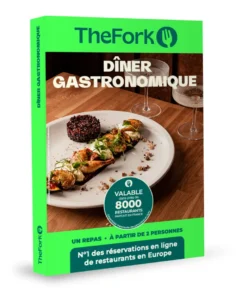 Coffret cadeau thefork - dîner gastronomique