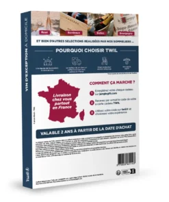 Coffret cadeau twil - vins d'exception