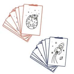 Coffret 60 cartes pour tablette à dessin Kidydraw animaux et pirates