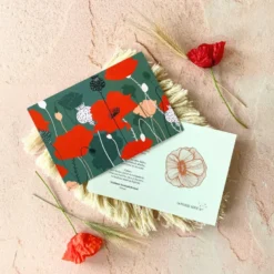 Coffret coquelicot jardinage et douceur