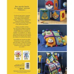 Coffret crochet Pokémon en granny square