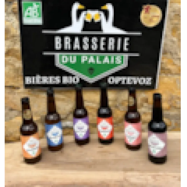 Coffret decouverte bières bio 6x33cl