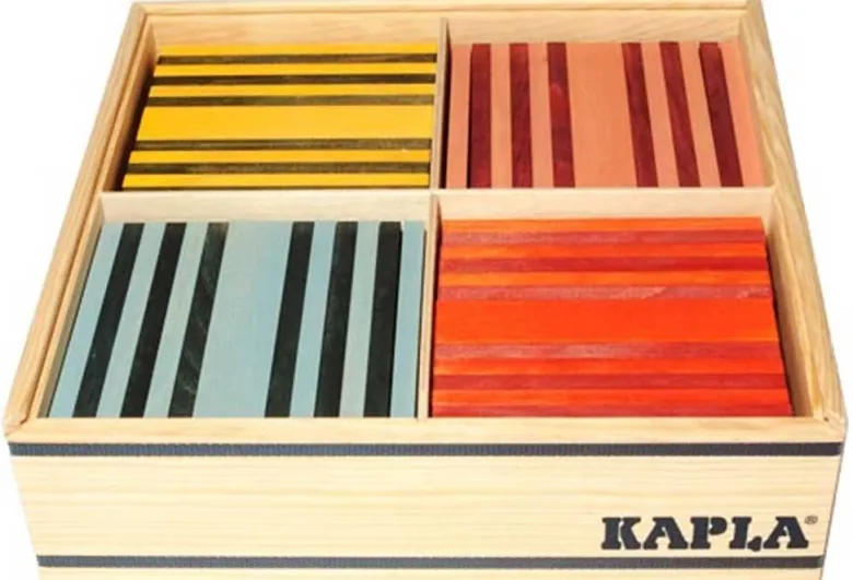 Coffret de 100 kaplas multicolores